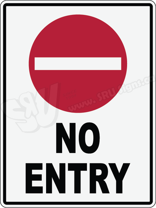 SRUROAD198 | No Entry
